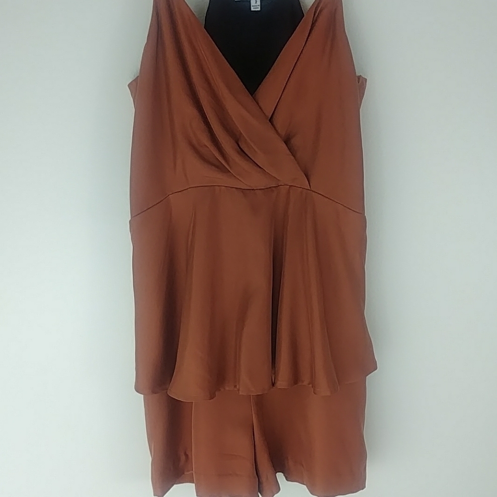 COSETTE Oriana silk peplum romper 2 - Picture 3 of 10